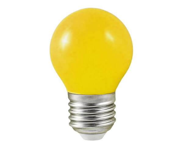 ampoule jaune
