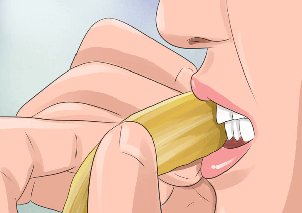 blanchir ses dents avec peau de banane