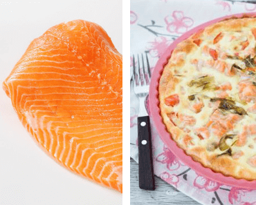 La recette de grand mère de la délicieuse tarte au saumon