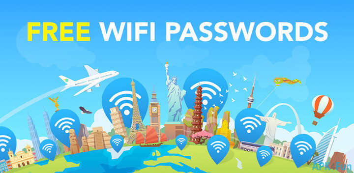 Téléchargez l'application Wifi-Map pour vous connecter au wifi gratuitement