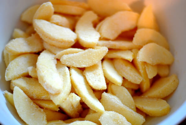recette brioche perdue au pommes caramélisées