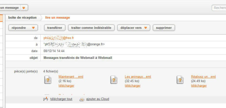 se deconnecter de sa boite mail orange